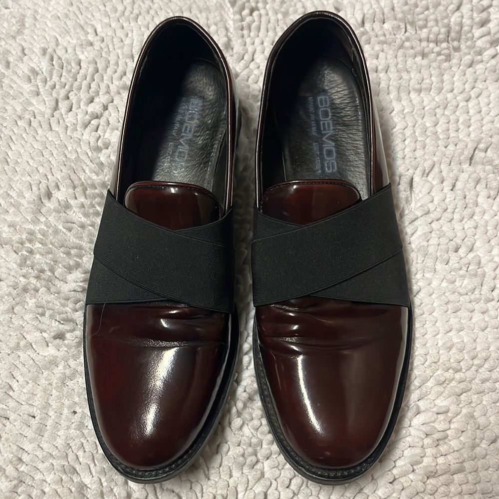 Boemos Made in Italy Womens Burgundy Shoes Vero Cuoio Size 41 (Size 10)